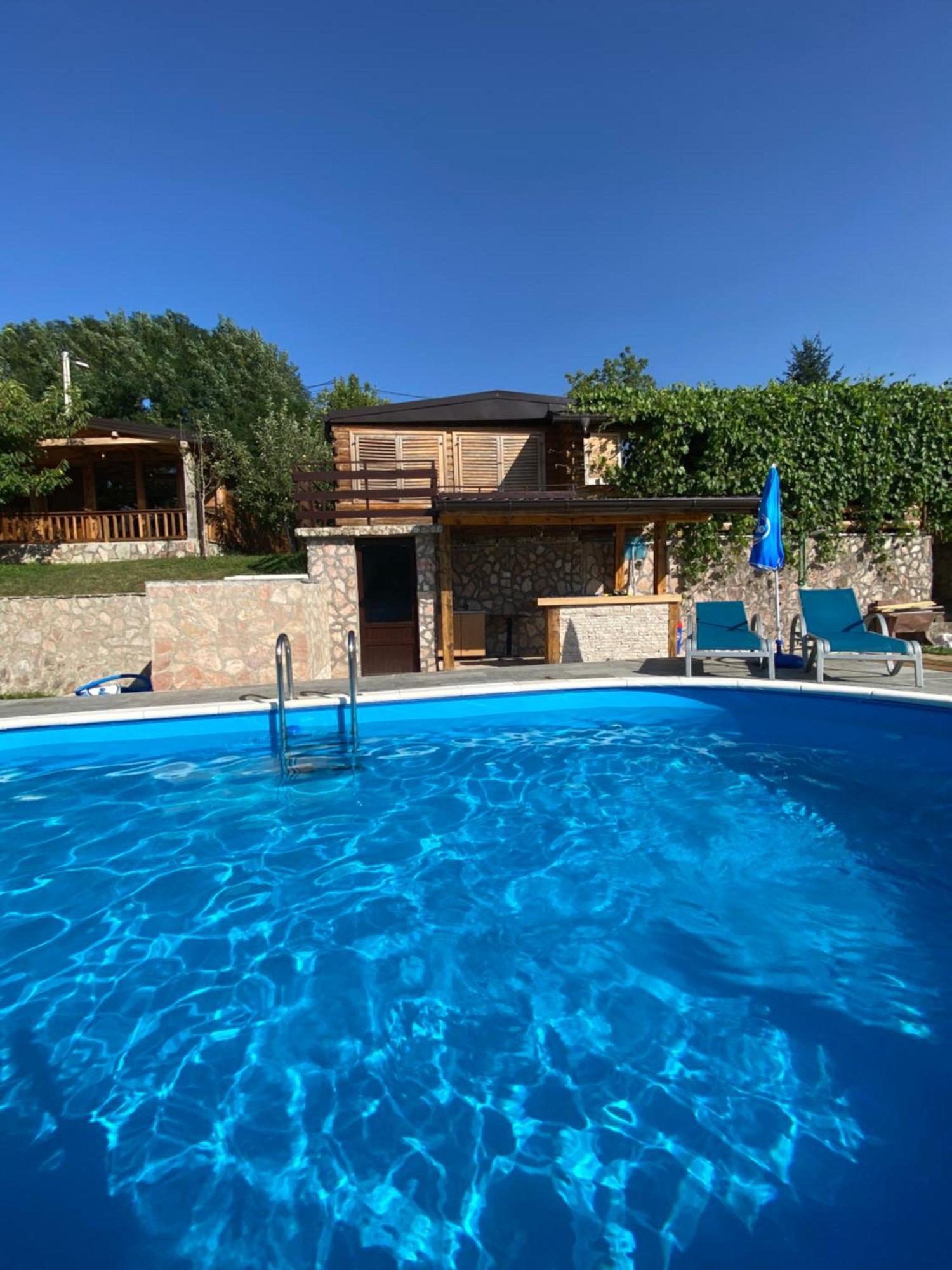 Rustic Heaven Ostrozac Cottage Houses Jablanica Exterior photo